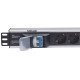 Intellinet Unité de distribution d'alimentation (PDU) 19" 1,5U à 6 prises EU, avec double interrupteur, sans protection contre les surtensions, prises EU CEE 7/3, câble d'alimentation 1,8 m, sortie, montage en rack, garantie trois ans