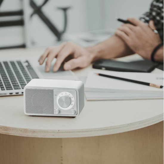 Sangean WR-7 Portable Blanc