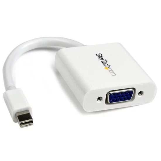 StarTech.com Adaptateur / Convertisseur vidéo Mini DisplayPort vers VGA - M/F - 1920x1200 - Blanc StarTech.com Adaptateur / Convertisseur vidéo Mini DisplayPort vers VGA - M/F - 1920x1200 - Blanc