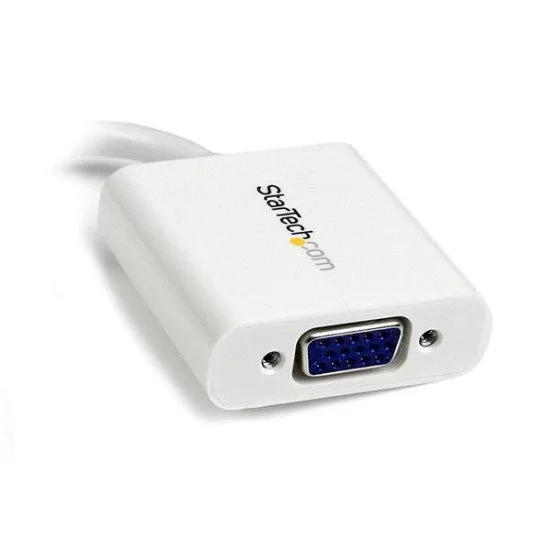 StarTech.com Adaptateur / Convertisseur vidéo Mini DisplayPort vers VGA - M/F - 1920x1200 - Blanc StarTech.com Adaptateur / Convertisseur vidéo Mini DisplayPort vers VGA - M/F - 1920x1200 - Blanc