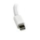 StarTech.com Adaptateur / Convertisseur vidéo Mini DisplayPort vers VGA - M/F - 1920x1200 - Blanc