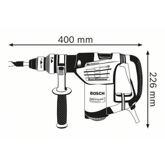 Bosch Perforateur SDS-plus GBH 4-32 DFR Professional