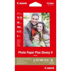 Canon Papier photo brillant extra II 4 × 6 po (10 × 15 cm) PP-201 - 50 feuilles Canon Papier photo brillant extra II 4 × 6 po (10 × 15 cm) PP-201 - 50 feuilles