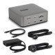 StarTech.com 215UE-TB5USB4DOCK station d'accueil Avec fil Thunderbolt 5 Gris