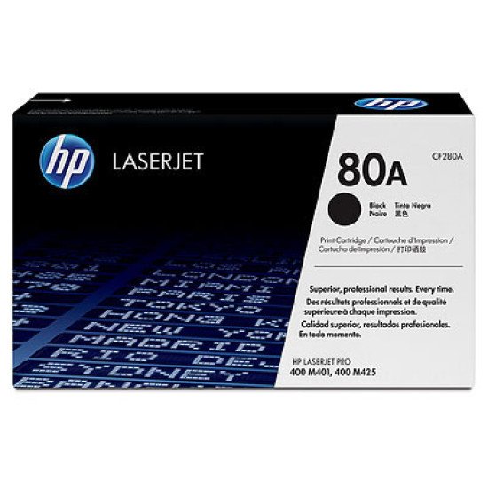 HP 80A / CF280A Toner Noir