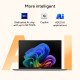 ASUS Vivobook 16 M1607KA-MB5NDW Copilot+ PC AMD Ryzen AI 5 330 Ordinateur portable 40,6 cm (16") WUXGA 16 Go DDR5-SDRAM 512 Go SSD Wi-Fi 6 (802.11ax) Windows 11 Home Belge Bleu, Argent