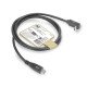 ACT Câble USB 3.0 10 Gbit/s 60 W USB Type-C (droit) vers USB Type-C (coudé vers le haut/bas), 0,5 mètre
