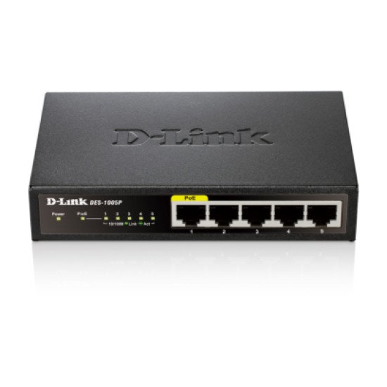 D-Link DES-1005P Switch Fast Ethernet