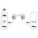 LevelOne WAN-9180 antenne Antenne directionnelle Type-N 18 dBi LevelOne WAN-9180 antenne Antenne directionnelle Type-N 18 dBi
