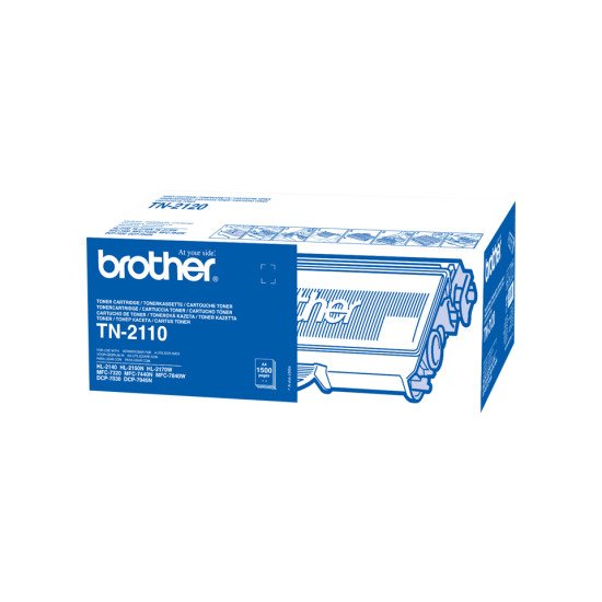 Brother TN-2110 toner Original Noir 1 pièce(s)