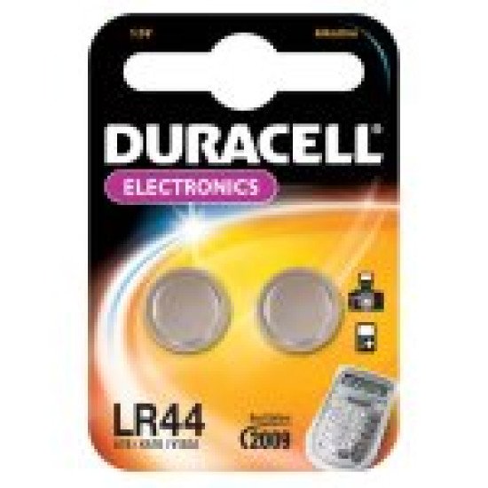 Duracell pile bouton LR44 2p. Duracell pile bouton LR44 2p.