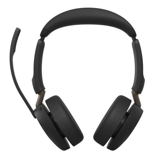 Jabra Evolve3 65 Casque Sans fil Arceau Bureau/Centre d'appels USB Type-A Bluetooth Noir