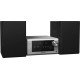 Panasonic SC-PM704EG-S ensemble audio pour la maison Système micro audio domestique 80 W Noir, Argent