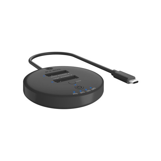 ICY BOX IB-1612MCL-C31 USB 3.2 Gen 2 (3.1 Gen 1) Type-C Noir