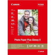 Canon Papier photo brillant extra II A3 PP-201 - 20 feuilles Canon Papier photo brillant extra II A3 PP-201 - 20 feuilles