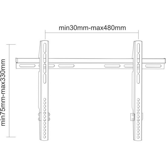 Newstar PLASMA-W040 support mural tv Newstar PLASMA-W040 support mural tv