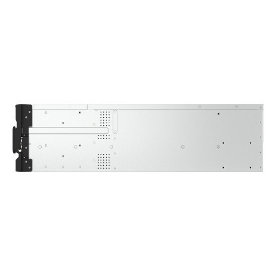 QNAP TL-R2400PES-RP Boîtier de disques de stockage Boîtier disque dur/SSD Noir, Gris 2.5/3.5"