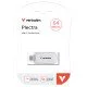 Verbatim 30228 lecteur USB flash 64 Go USB Type-C 3.2 Gen 1 (3.1 Gen 1) Blanc Verbatim 30228 lecteur USB flash 64 Go USB Type-C 3.2 Gen 1 (3.1 Gen 1) Blanc