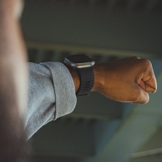 Decoded Ultra Traction Strap Collier Noir Silicone