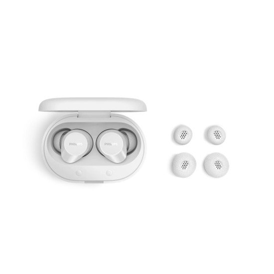 Philips TAT1300WT/00 casque True Wireless Stereo (TWS) Ecouteurs Appels/Musique Bluetooth Blanc