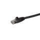 StarTech.com Câble réseau Cat6 Gigabit UTP sans crochet de 2m - Cordon Ethernet RJ45 anti-accroc - M/M - Noir
