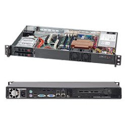 Supermicro SuperChassis 510T-203B Support Noir 200 W Supermicro SuperChassis 510T-203B Support Noir 200 W