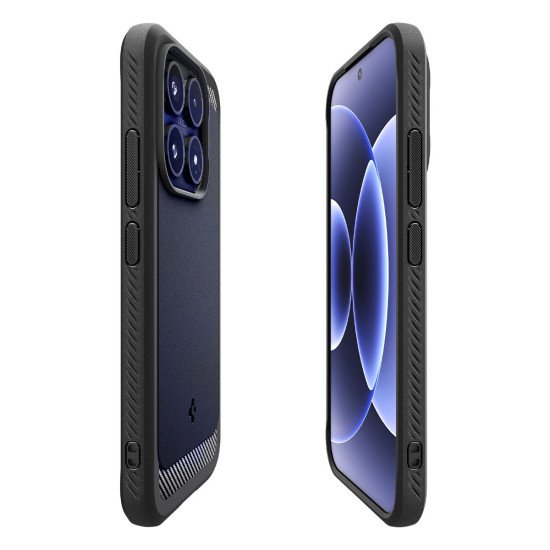 Spigen Rugged Armor coque de protection pour téléphones portables 16 cm (6.3") Housse Noir