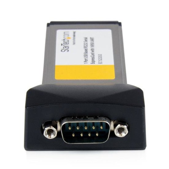 StarTech.com Carte adaptateur ExpressCard vers série RS232 DB9 1 port avec 16950 - par USB