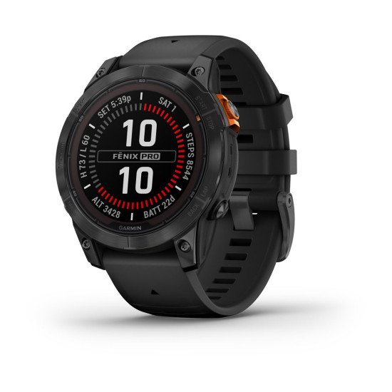 Garmin fēnix 7 Pro 3,3 cm (1.3") MIP 47 mm Numérique 260 x 260 pixels Écran tactile Gris Wifi GPS (satellite) Garmin fēnix 7 Pro 3,3 cm (1.3") MIP 47 mm Numérique 260 x 260 pixels Écran tactile Gris Wifi GPS (satellite)