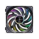 Seasonic MagFlow ARGB Boitier PC Ventilateur 12 cm Noir 1 pièce(s)