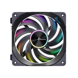 Seasonic MagFlow ARGB Boitier PC Ventilateur 12 cm Noir 1 pièce(s)