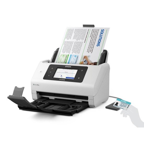 Epson WorkForce DS-800WN Alimentation papier de scanner 600 x 600 DPI A4 Blanc Epson WorkForce DS-800WN Alimentation papier de scanner 600 x 600 DPI A4 Blanc