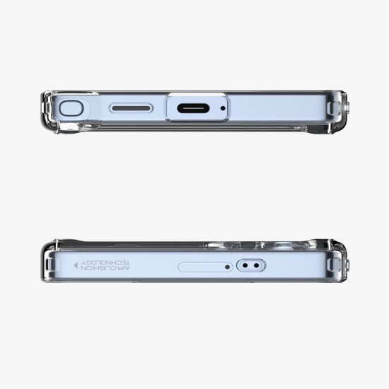 Spigen Ultra Hybrid S (MagFit) coque de protection pour téléphones portables 17,5 cm (6.9") Housse Transparent, Blanc Spigen Ultra Hybrid S (MagFit) coque de protection pour téléphones portables 17,5 cm (6.9") Housse Transparent, Blanc