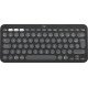 Logitech Pebble Keys 2 K380s clavier RF sans fil + Bluetooth AZERTY Français Graphite