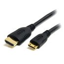 StarTech.com Câble HDMI haute vitesse avec Ethernet 1 m - HDMI vers HDMI Mini - M/M StarTech.com Câble HDMI haute vitesse avec Ethernet 1 m - HDMI vers HDMI Mini - M/M