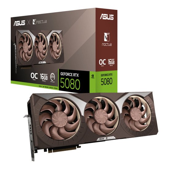 ASUS RTX5080-O16G-NOCTUA NVIDIA GeForce RTX 5080 16 Go GDDR7