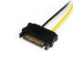 StarTech.com SATPCIEXADAP Câble adaptateur d'alimentation SATA vers carte vidéo PCI Express 6 broches de 15 cm