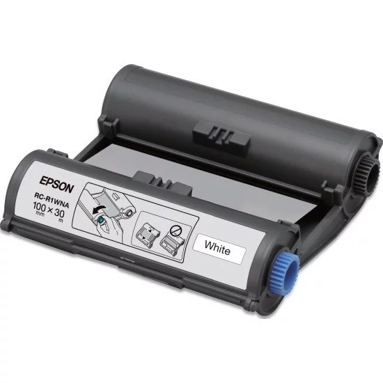 Epson RC-R1WNA - Ruban encreur Blanc 50-100 mm x 30 m Epson RC-R1WNA - Ruban encreur Blanc 50-100 mm x 30 m