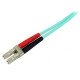 StarTech.com Câble / Jarretière fibre optique duplex multimode 50/125 OM3 de 10m - LC vers LC - LSZH - Aqua