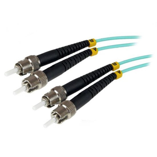 StarTech.com A50FBSTST1 câble de fibre optique 1 m OM3 ST Turquoise