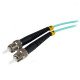 StarTech.com A50FBSTST1 câble de fibre optique 1 m OM3 ST Turquoise
