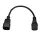 StarTech.com PXT1001410 câble électrique Noir 3,05 m Coupleur C13 Coupleur C14 StarTech.com PXT1001410 câble électrique Noir 3,05 m Coupleur C13 Coupleur C14