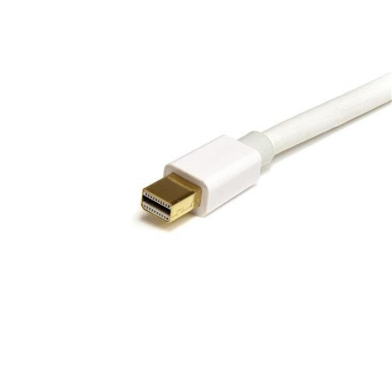 StarTech.com Câble Mini DisplayPort 1.2 de 2m - Cordon Mini DP vers Mini DP - M/M - Mini DisplayPort 4K - Blanc