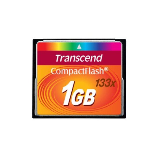 Transcend 1 GB CF 133x mémoire flash 1 Go CompactFlash MLC