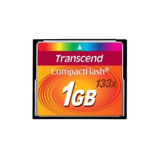 Transcend 1 GB CF 133x mémoire flash 1 Go CompactFlash MLC Transcend 1 GB CF 133x mémoire flash 1 Go CompactFlash MLC