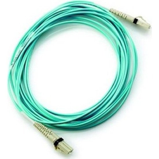 HPE Single-Mode LC/LC câble de fibre optique 5 m Turquoise