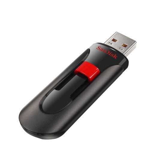 Sandisk Cruzer Glide lecteur USB flash 32 Go USB Type-A 2.0 Noir, Rouge