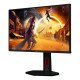 AOC G4 25G4KUR écran PC 62,2 cm (24.5") 1920 x 1080 pixels Full HD LED Noir, Rouge