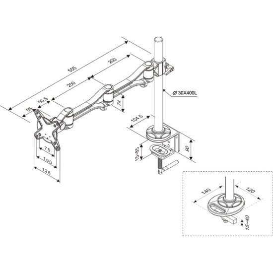 Newstar FPMA-D1030 support bureau