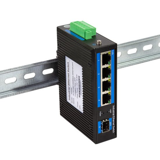 LogiLink NS204 commutateur réseau Non-géré Gigabit Ethernet (10/100/1000) Noir